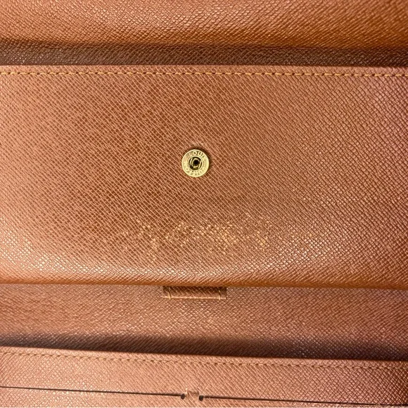 Louis Vuitton Classic Monogram Canvas Continental Wallet